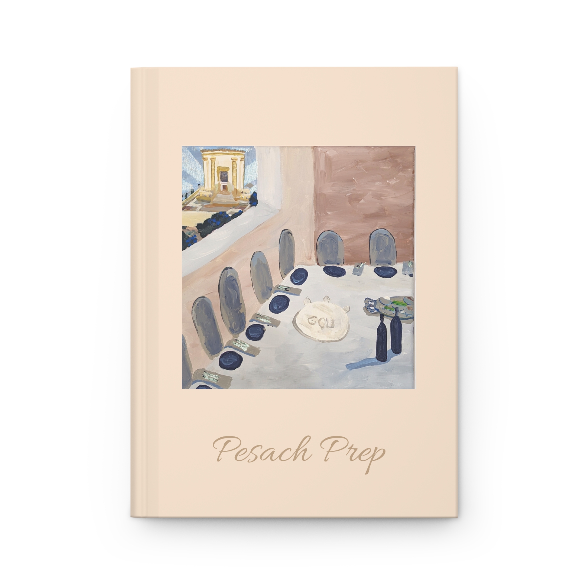 pesach hardcover notebook — passover painting print matte notebook pesach hardcover notebook — passover painting print matte notebook