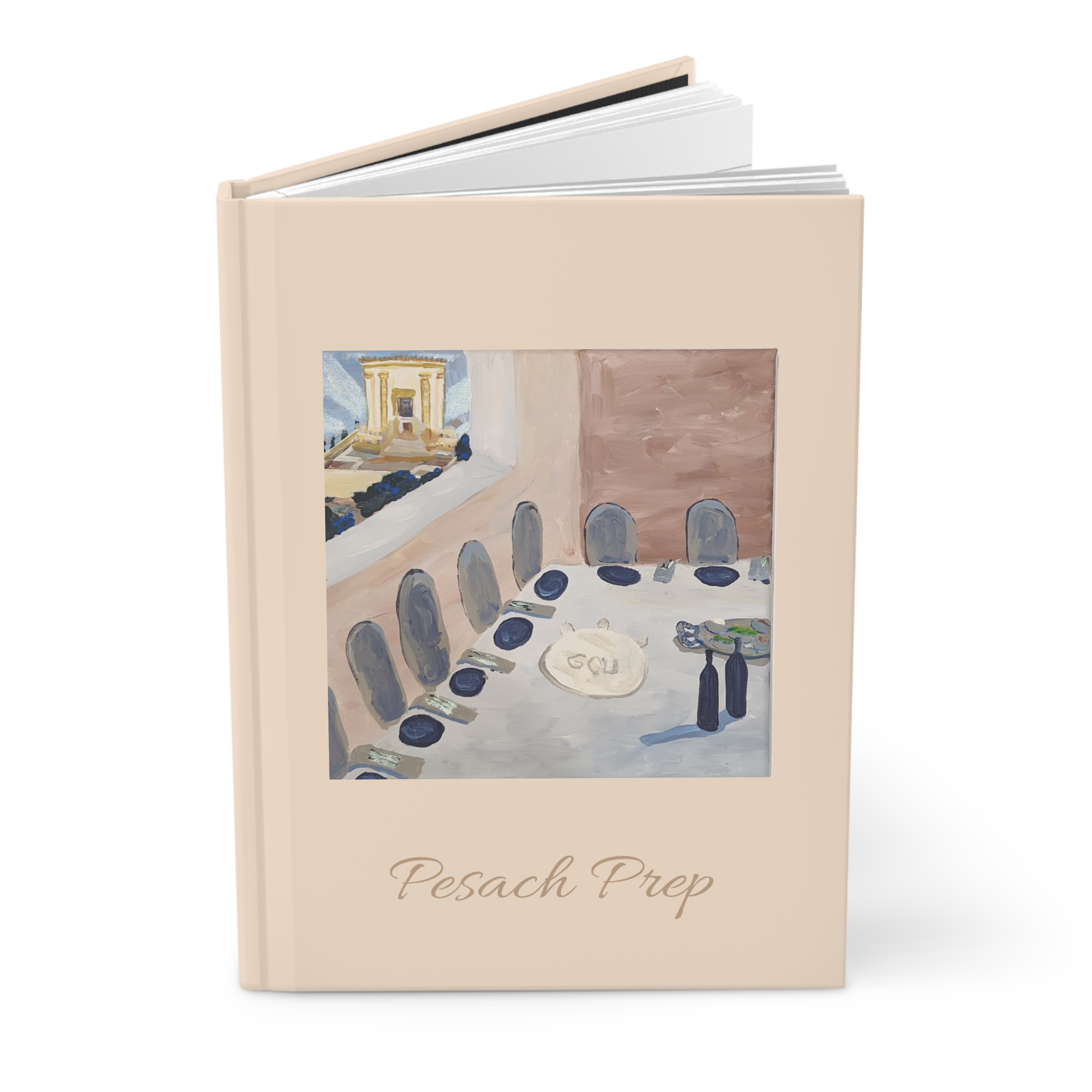 pesach hardcover notebook — passover painting print matte notebook pesach hardcover notebook — passover painting print matte notebook