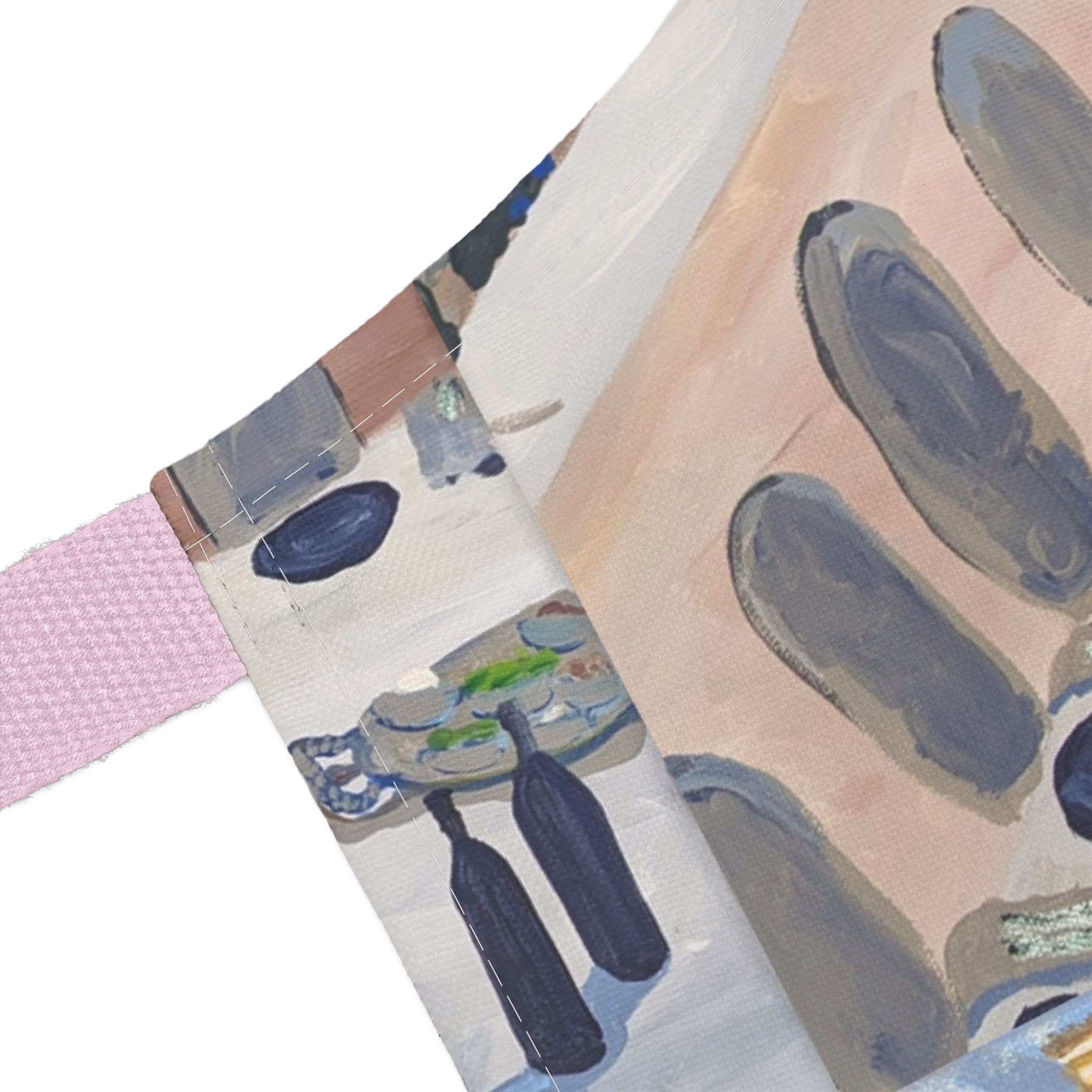 pesach seder table pattern apron