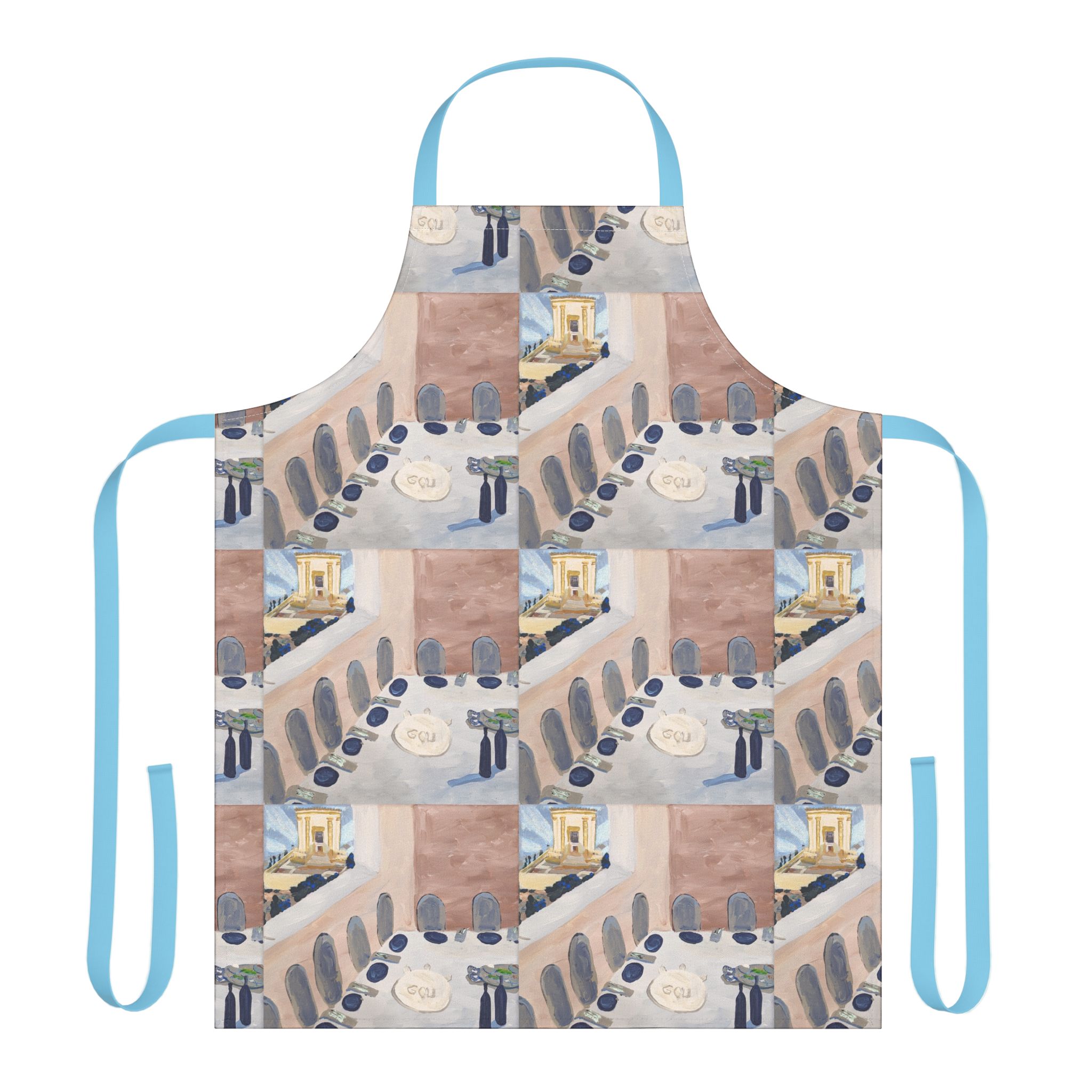 pesach seder table pattern apron pesach seder table pattern apron