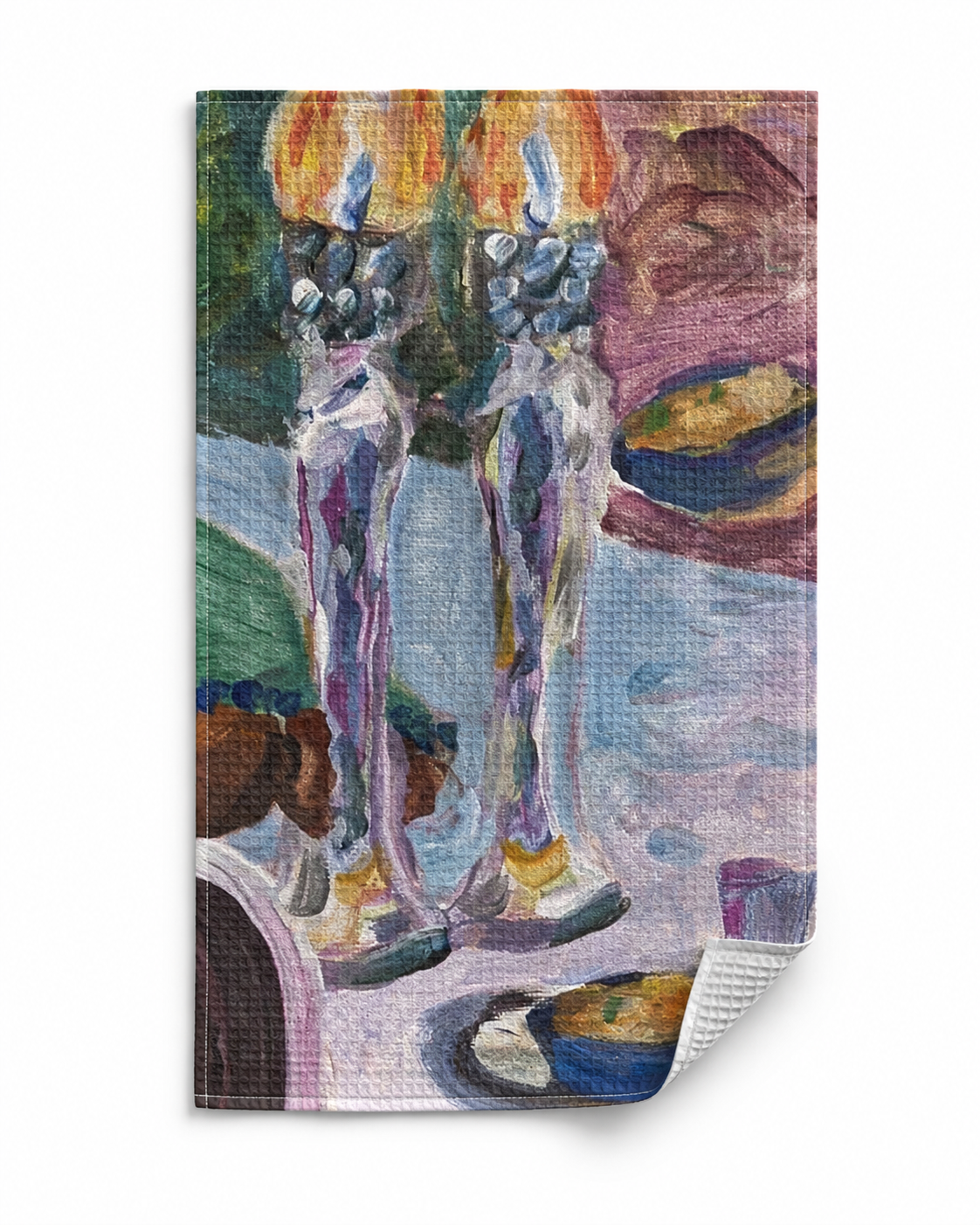 shabbos table accent | original judaica art